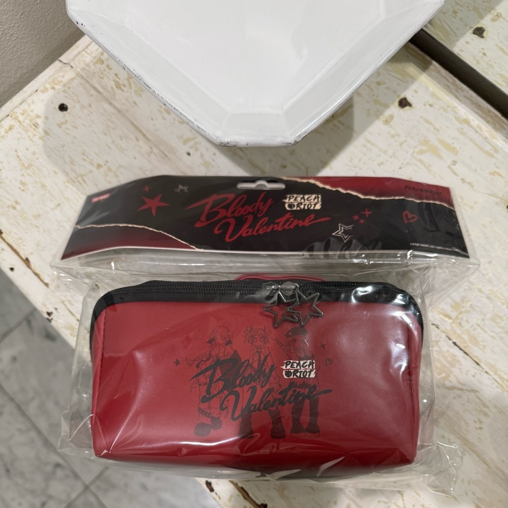 Peach Riot Makeup Bag. A Pop Mart Exclusive